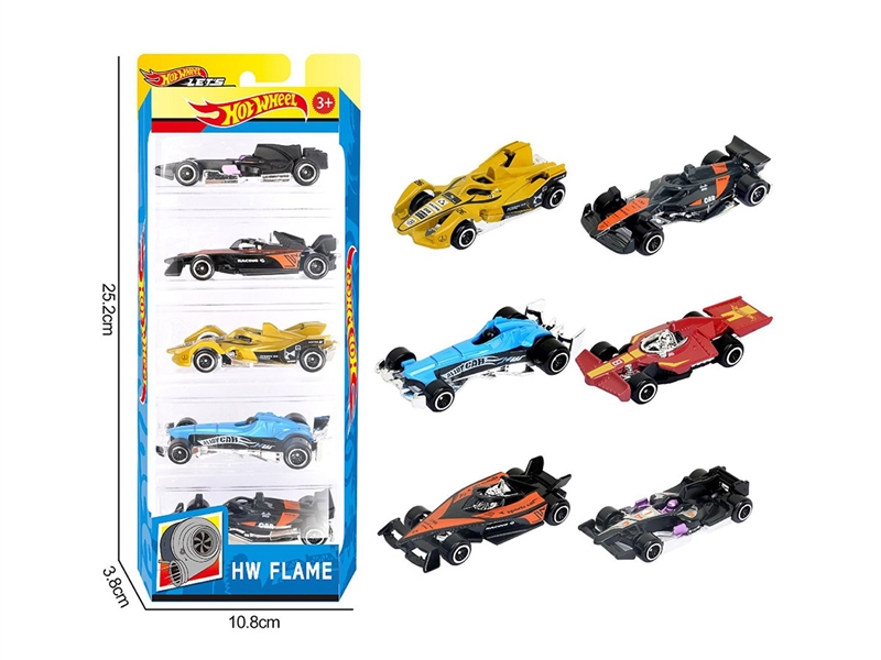 1:64 FREE WAY DIE-CAST CAR ,6ASST，5PCS - HP1264067