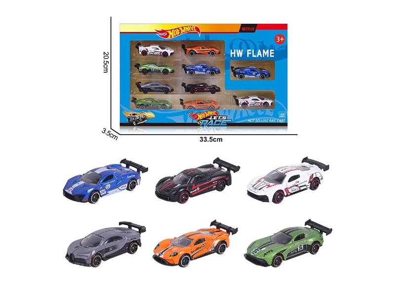1:64 FREE WAY DIE-CAST CAR ,6ASST，10PCS - HP1264087