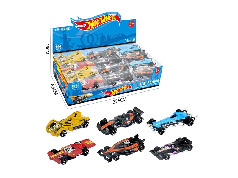 1:64 FREE WAY DIE-CAST CAR 24PCS/DISPLAY BOX SIZE,6ASST - HP1264165