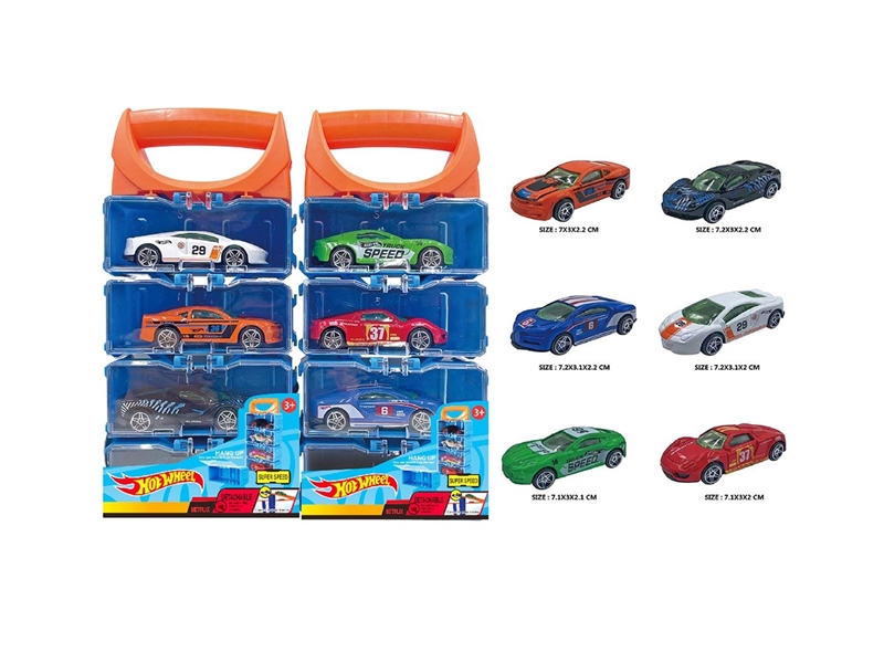 1:64 FREE WAY DIE-CAST CAR,6ASST,4PCS - HP1264186