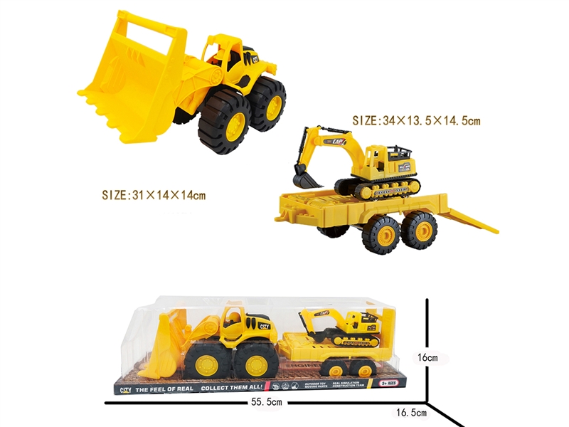 FREE WAY CONSTRUCTION TRUCK SET - HP1264358