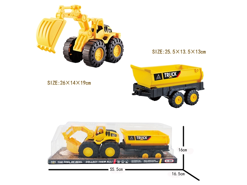 FREE WAY CONSTRUCTION TRUCK SET - HP1264362