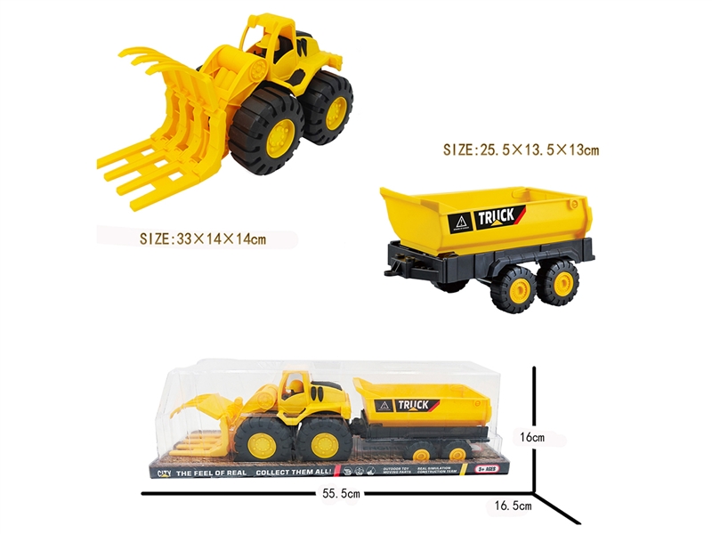 FREE WAY CONSTRUCTION TRUCK SET - HP1264364