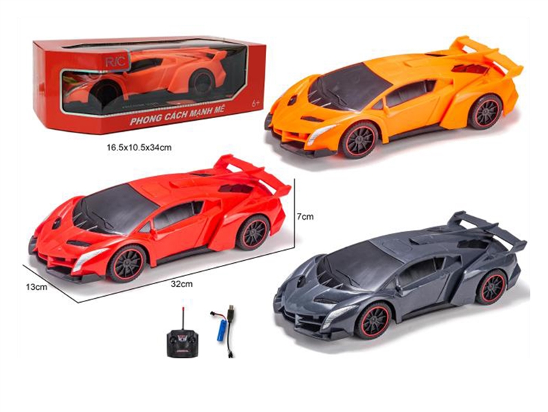 1:16 4-CHANNEL R/C CAR,3COLORS(INCLUDED BATTERY) - HP1264540