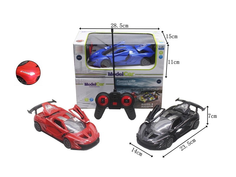 1:20 5-CHANNEL R/C CAR W/LIGHT & CAN OPEN THE DOOR,4COLORS(NOT INCLUDED BATTERY) - HP1264630
