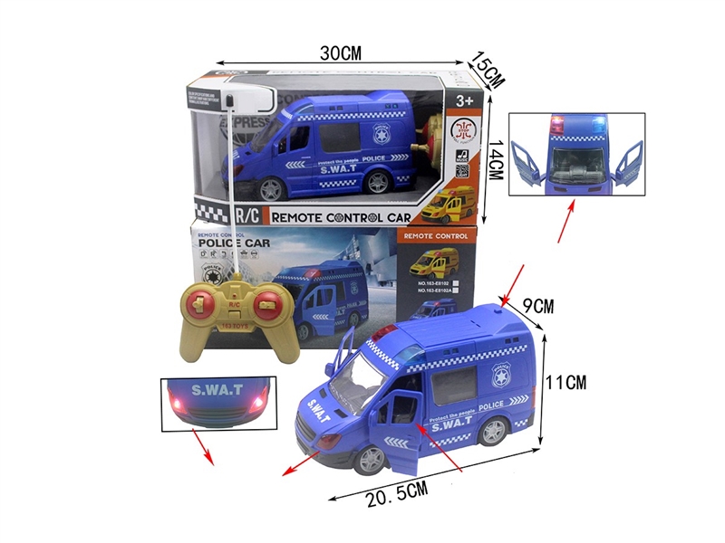 4-CHANNEL R/C CAR W/LIGHT & SOUND(NOT INCLUDED BATTERY) - HP1264679