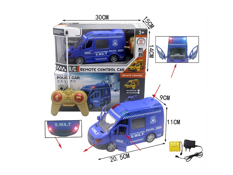 4-CHANNEL R/C CAR W/LIGHT & SOUND(INCLUDED BATTERY) - HP1264680