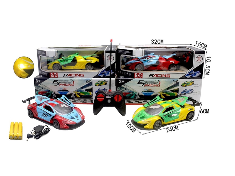 1:20 5-CHANNEL R/C CAR W/LIGHT & CAN OPEN THE DOOR,2COLORS(INCLUDED BATTERY) - HP1264687