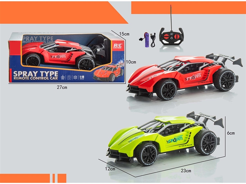 1:20 4-CHANNEL R/C CAR W/LIGHT,2COLORS(INCLUDED BATTERY) - HP1264723