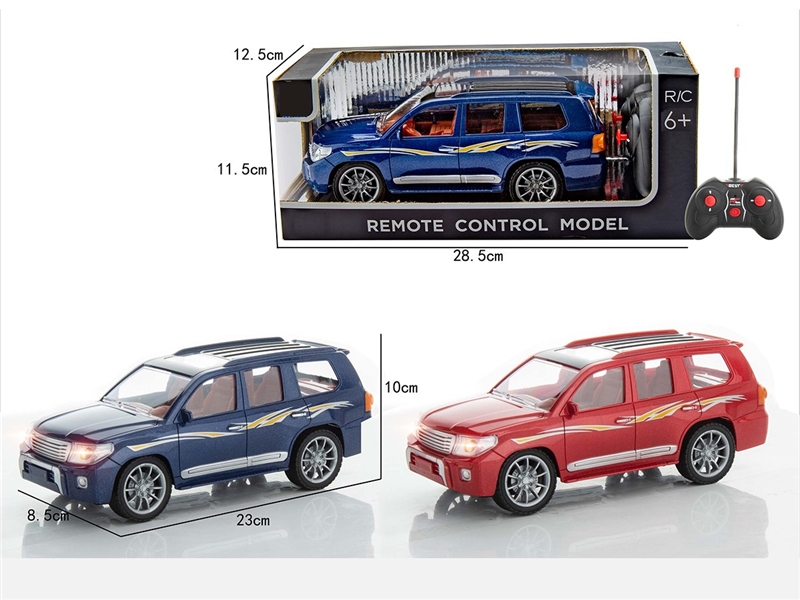 1:18 4-CHANNEL R/C CAR W/LIGHT,2COLORS(NOT INCLUDED BATTERY) - HP1264726
