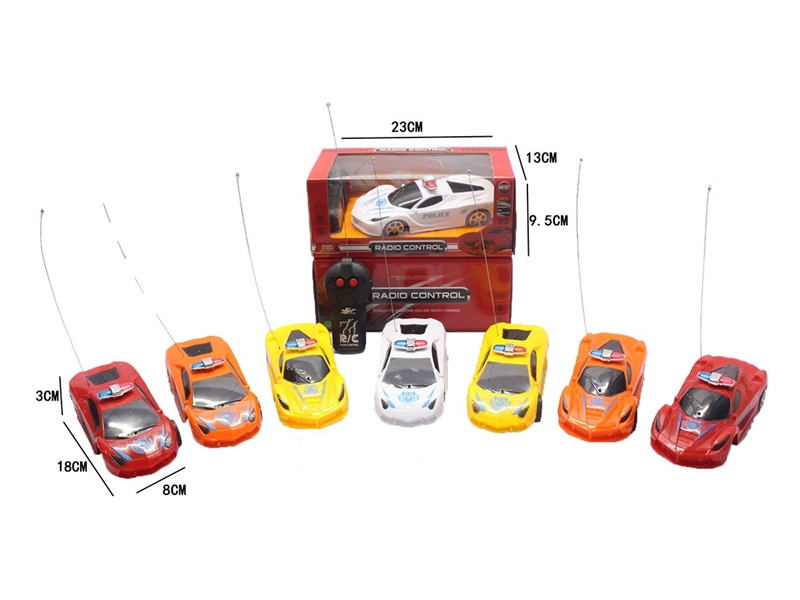 1:24 2-CHANNEL R/C CAR,4COLORS(NOT INCLUDED BATTERY) - HP1264793