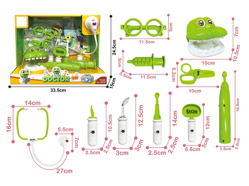 B/O DOCTOR SET 11PCS(INCLUDED BATTERY) - HP1265063