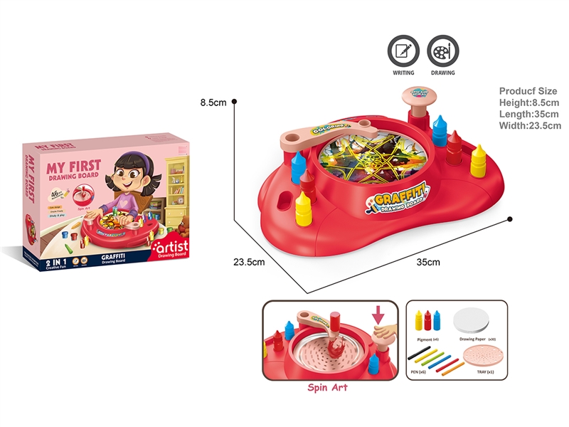 2 IN 1 GRAFFITI DRAWING BOARD - HP1265077
