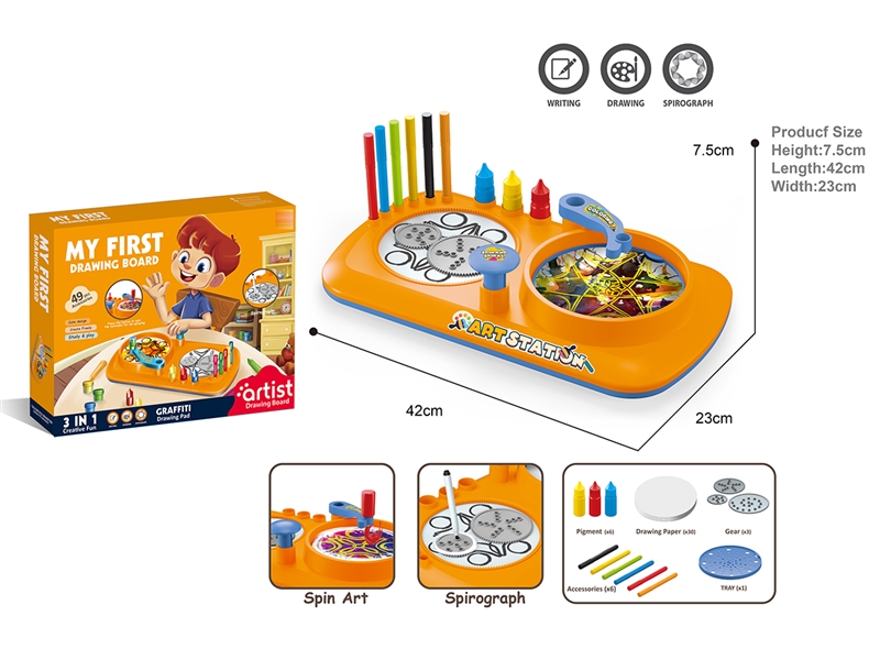 2 IN 1 GRAFFITI DRAWING BOARD - HP1265078
