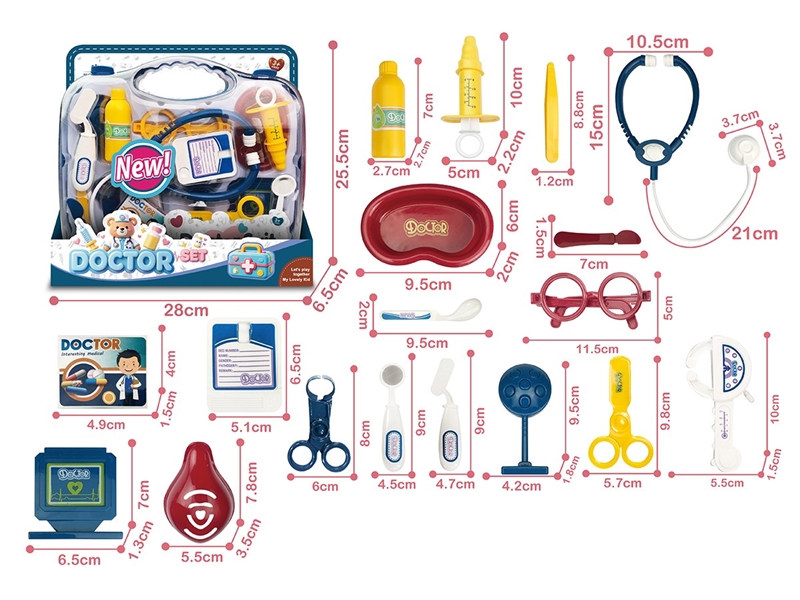 DOCTOR SET 18PCS - HP1265108