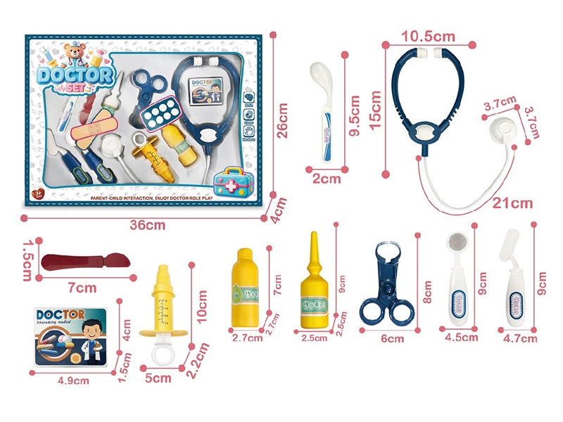 DOCTOR SET 10PCS - HP1265134