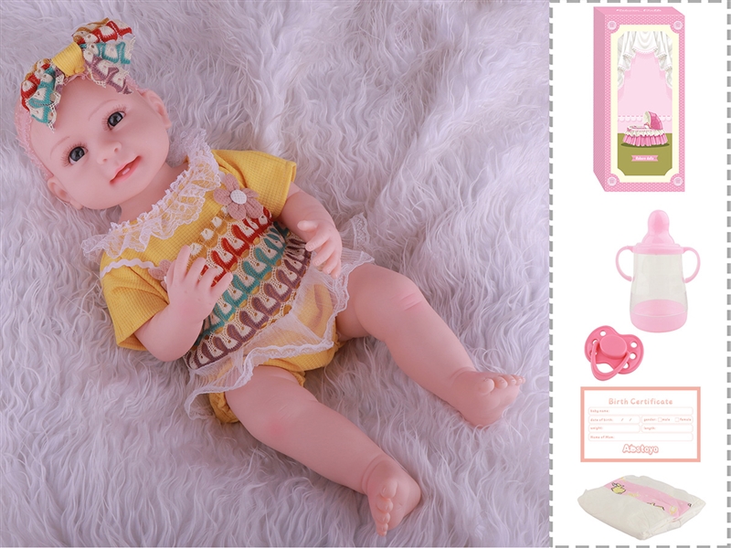 55CM HIGH SIMULATION SILICONE DOLL W/ACCESSORIES - HP1265485