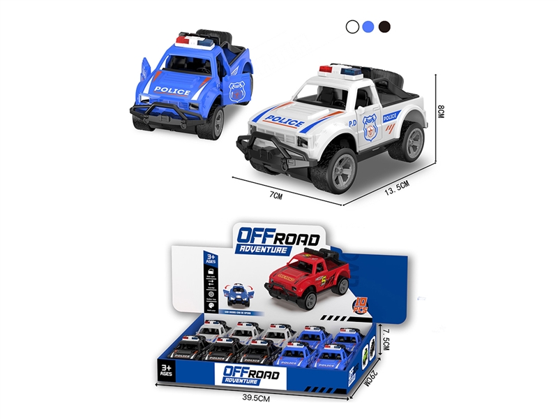 惯性双开门仿真越野车10PCS - HP1265685