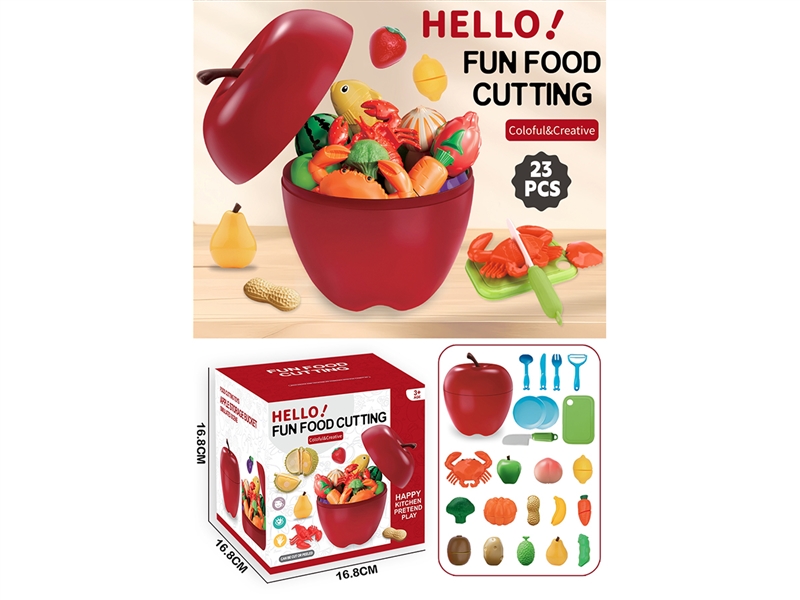 CUTTING PLAY SET 23PCS - HP1265691