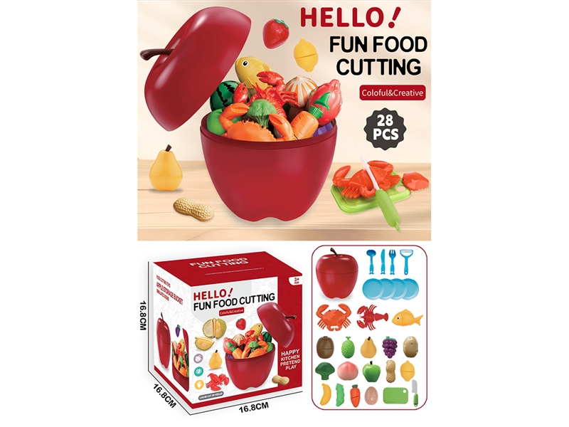 CUTTING PLAY SET 28PCS - HP1265693