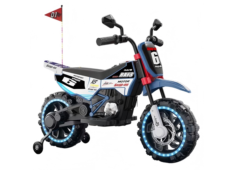 B/O  CHILD MOTORBIKE W/MUSIC,5COLOURS - HP1266071