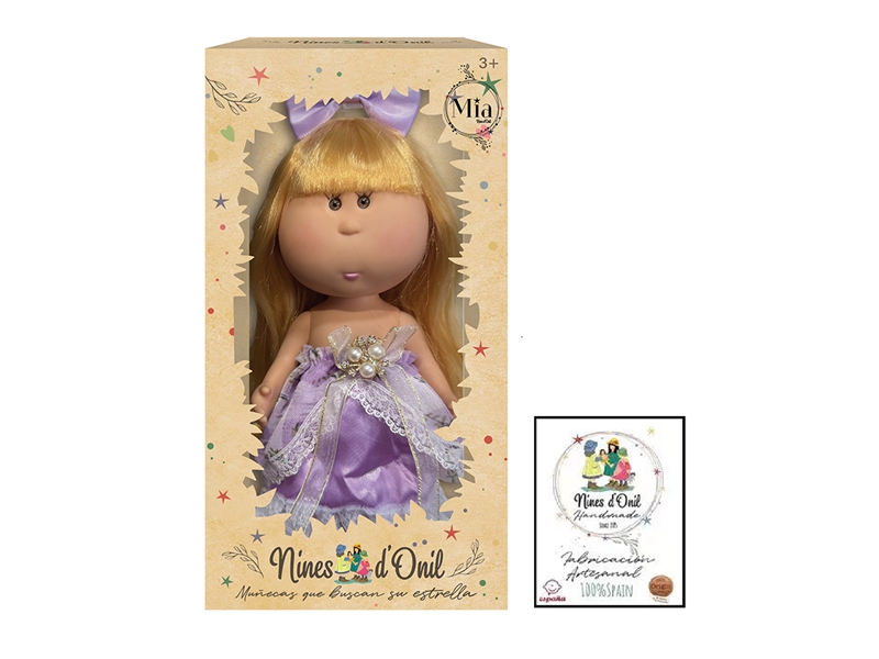 26CM RUBBER DOLL W/3D EYES - HP1266458