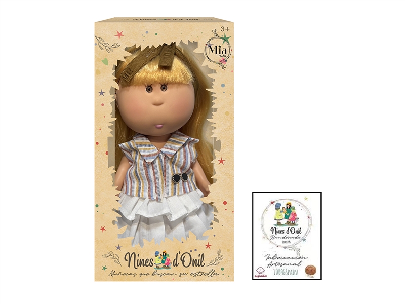 26CM RUBBER DOLL W/3D EYES - HP1266461