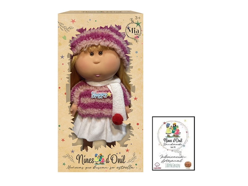 26CM RUBBER DOLL W/3D EYES - HP1266464