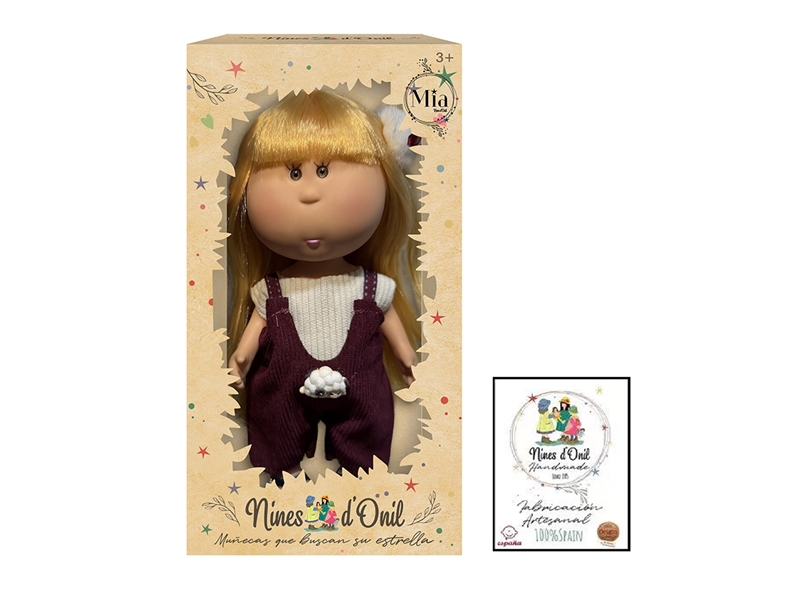 26CM RUBBER DOLL W/3D EYES - HP1266466