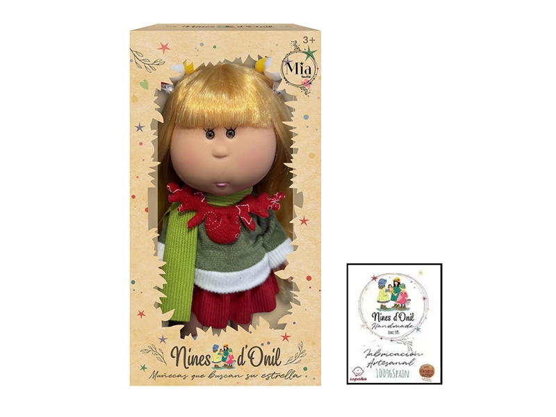 26CM RUBBER DOLL W/3D EYES - HP1266468