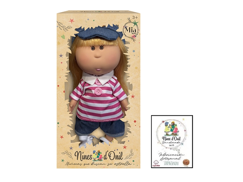 26CM RUBBER DOLL W/3D EYES - HP1266469