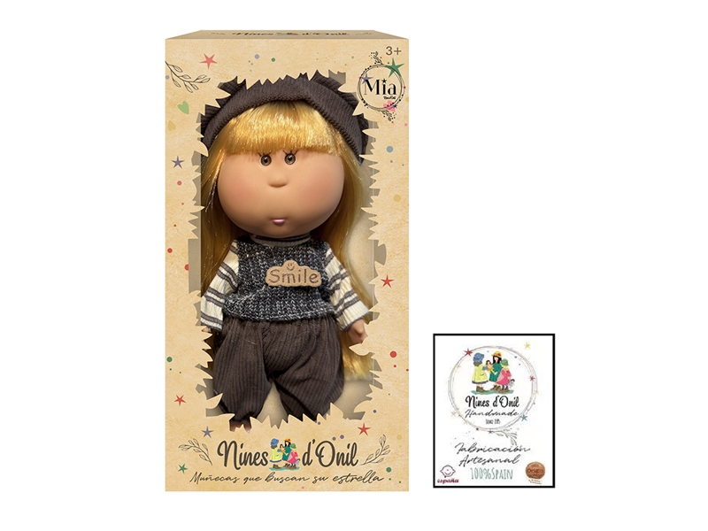 26CM RUBBER DOLL W/3D EYES - HP1266471