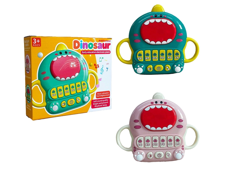 BABY DRUM PIANO W/MUSIC & LIGHT,2COLORS - HP1266667