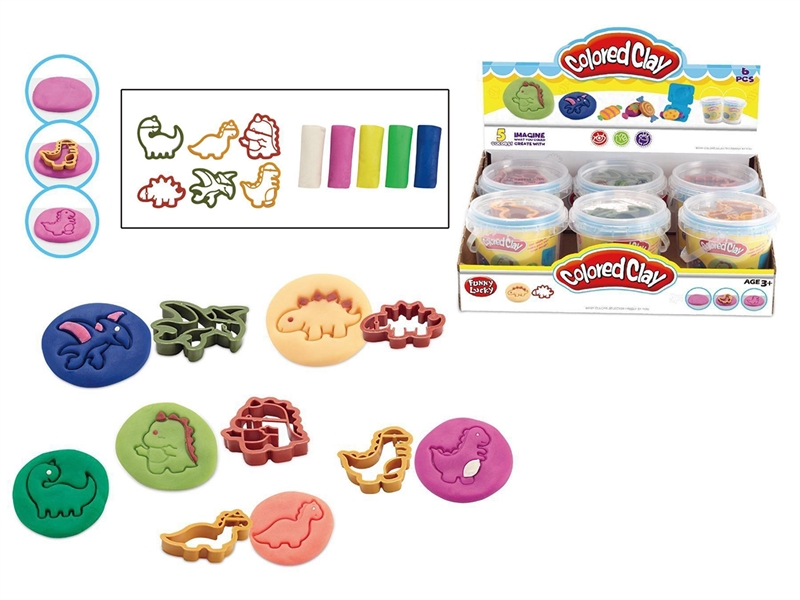 PLAY DOUGH SET 6PCS/DISPLAY BOX - HP1266670