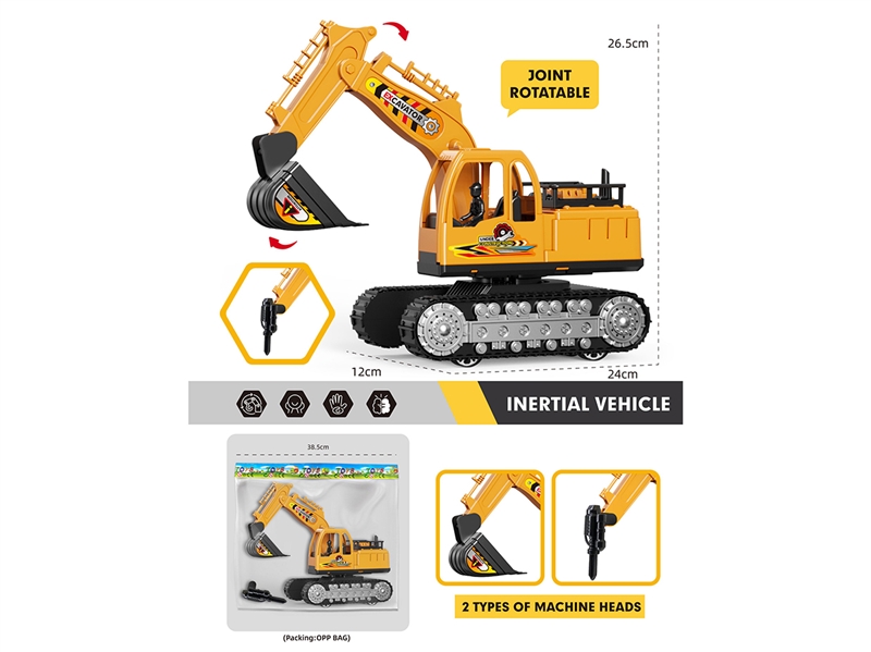FRICTION CONSTRUCTION TRUCK - HP1266722