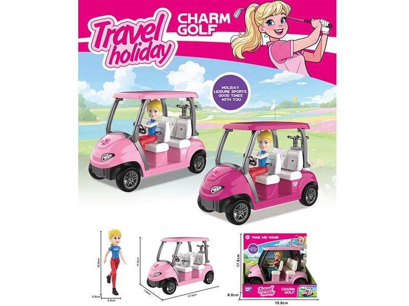 GOLF CAR W/DOLL - HP1266819