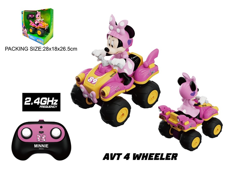 2.4G R/C MINNIE BEACH CAR(INCLUDE BATTERY) - HP1266918