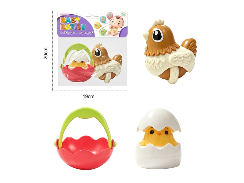 BABY RATTLE 3PCS - HP1267843
