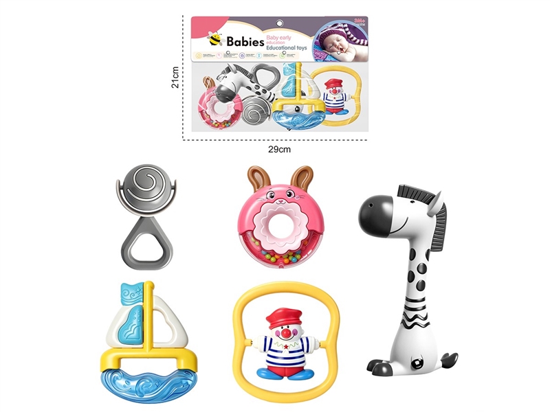 BABY RATTLE 5PCS - HP1267848