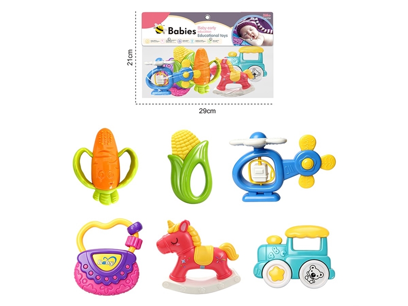 BABY RATTLE 5PCS - HP1267849