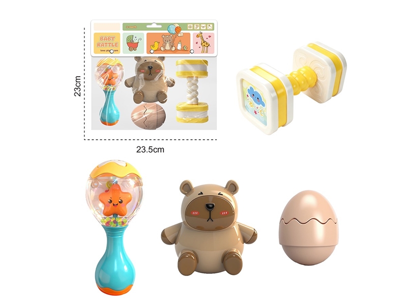 BABY RATTLE 4PCS - HP1267853