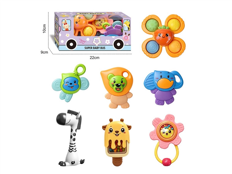BABY RATTLE 7PCS - HP1267891
