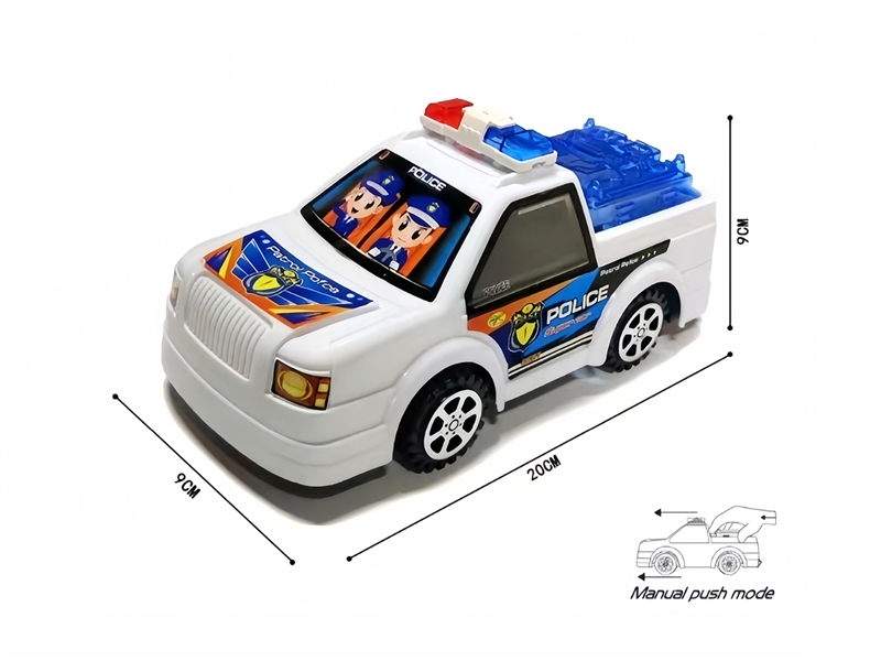 拉线灯光皮卡车警车 - HP1267961