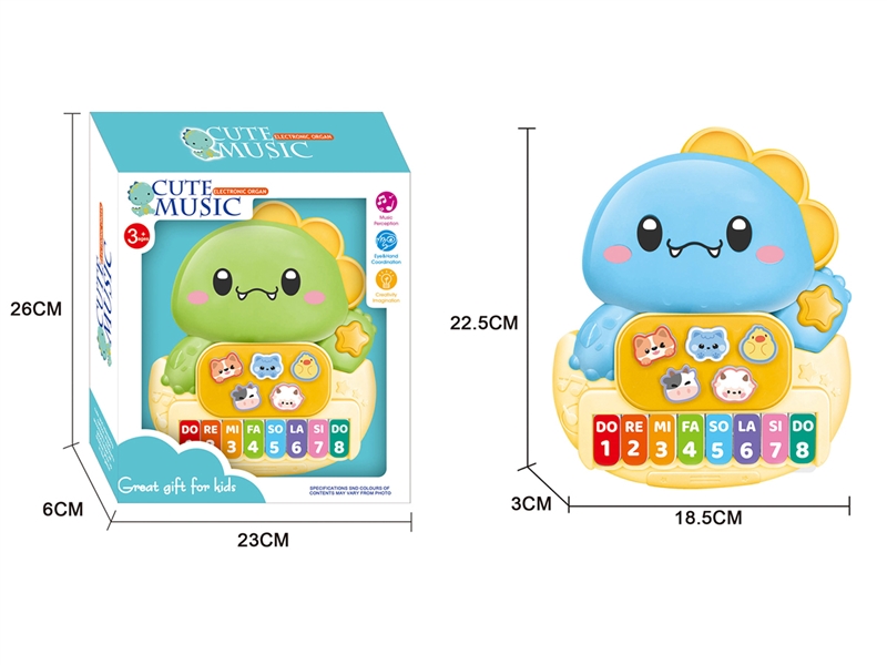 BABY PIANO,2COLOURS(NOT INCLUDE BATTERY) - HP1268338