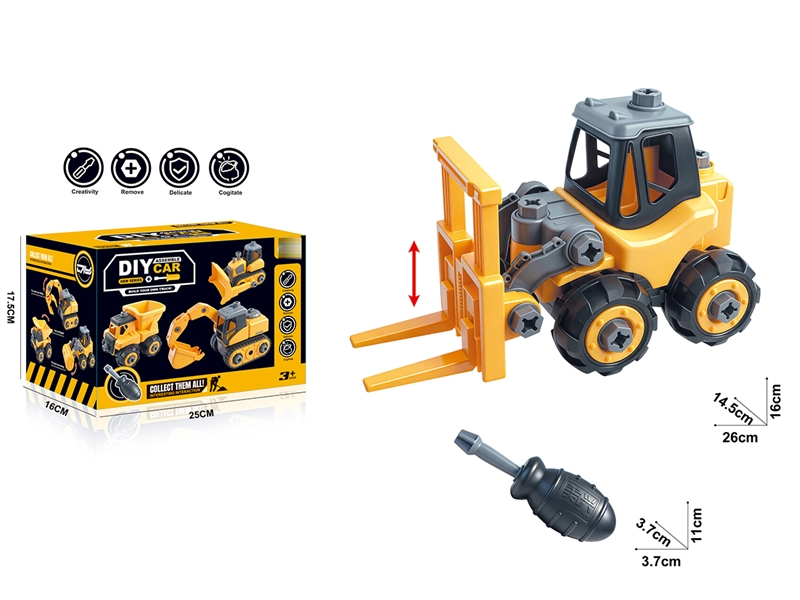 DIY ASSEMBLE CONSTRUCTION CAR - HP1268622