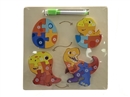 2 IN 1 WOODEN PUZZLE