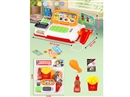 CASH REGISTER SET & FOOD SET W/LIGHT & MUSIC，2COLOURS