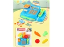 CASH REGISTER SET & FOOD SET W/LIGHT & MUSIC