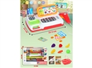 CASH REGISTER SET W/LIGHT & MUSIC，2COLOURS