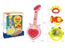 BABY RATTLE & GUITAR W/LIGHT & MUSIC